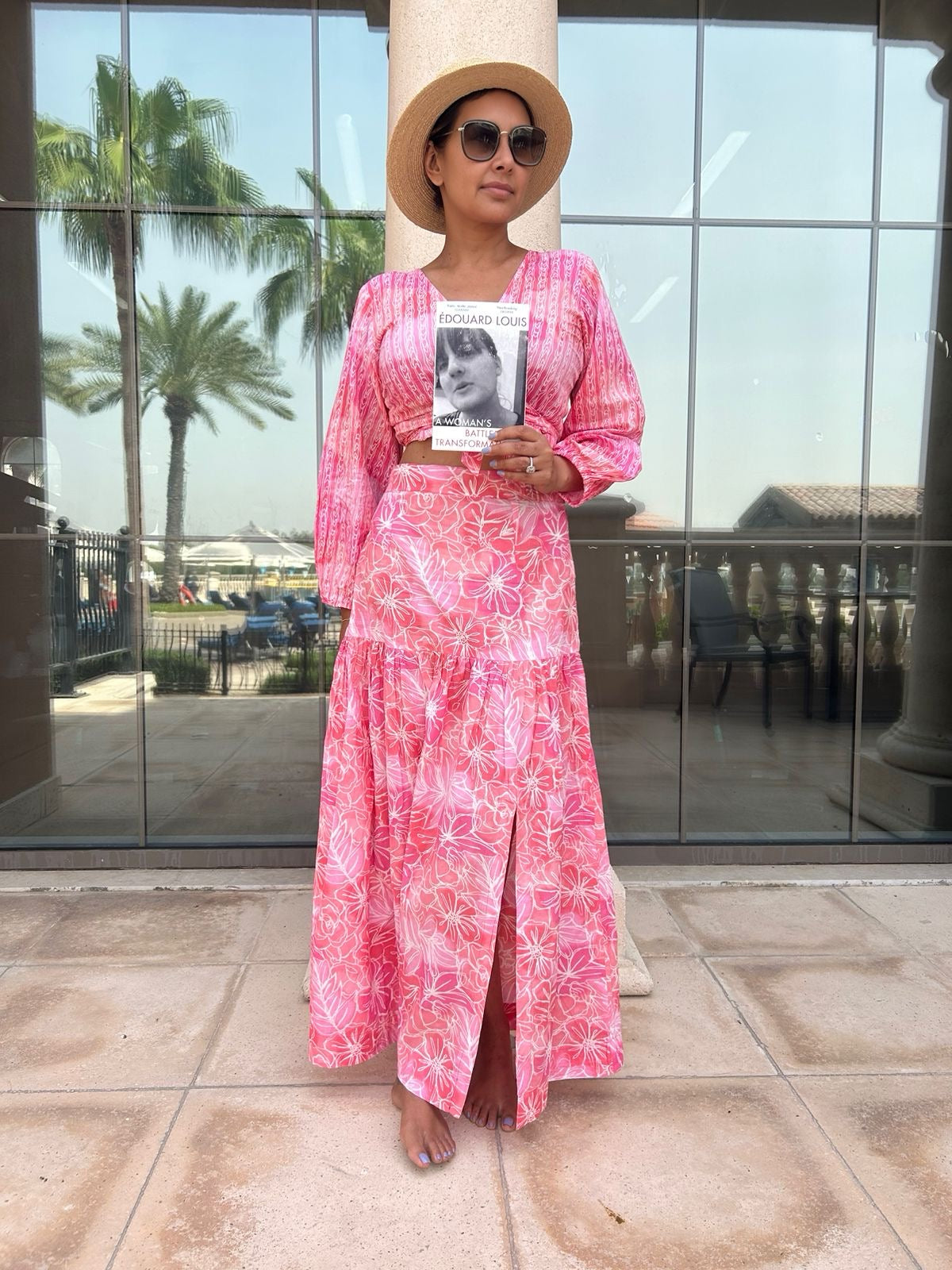 Lisa Ray In ShopViolla’s Pink Coord Set