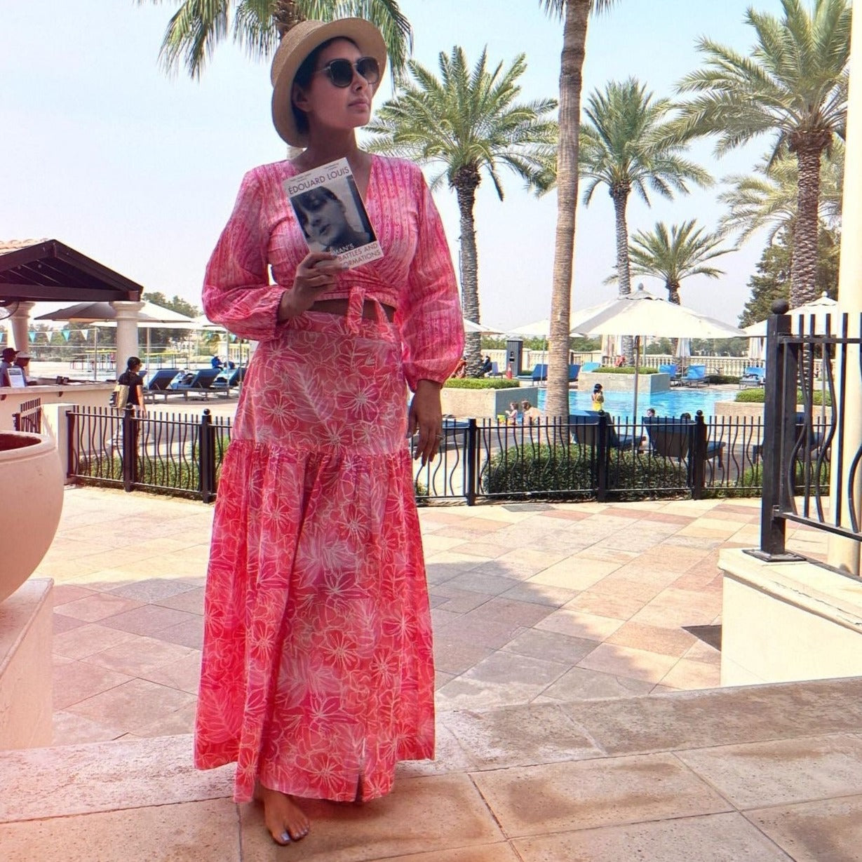 Lisa Ray In ShopViolla’s Pink Coord Set