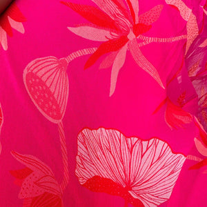 Client Love - Sonia Stuns In A Hot Pink Kaftan Jumpsuit