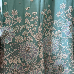 Sage Green Embroidered Shirt Palazzo Ethnic Set