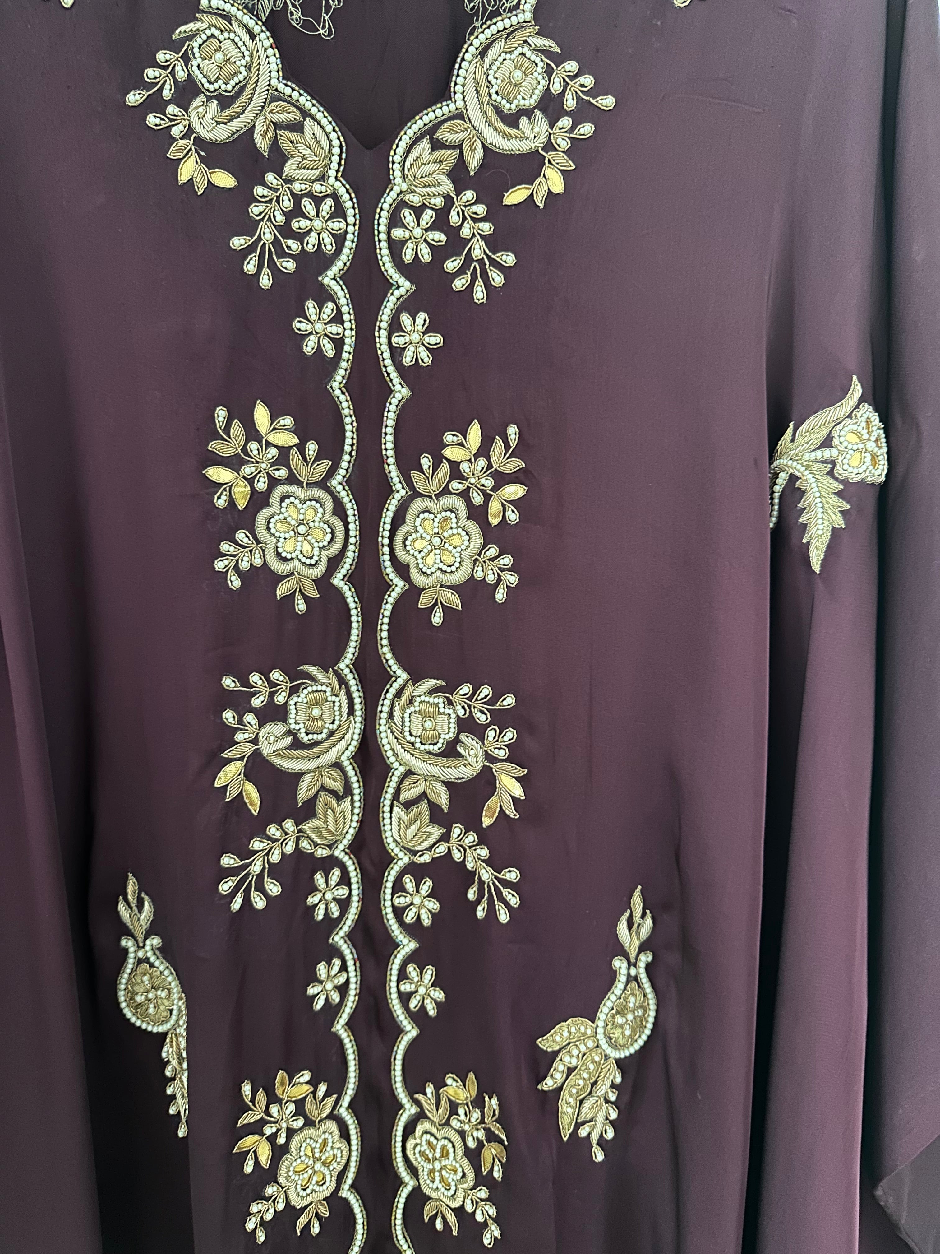 Wine Gold Pearl Fusion Wear